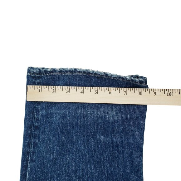 Polo Ralph Lauren Jean Neale Women Size 29 Button Fly Distressed Loose Boyfriend - Picture 14 of 15